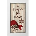 thumbnail image 1 of Kimberly, Allen 18x32 White Modern Wood Framed Museum Art Print Titled - Pirate A, 1 of 4