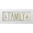 thumbnail image 1 of Kimberly, Allen 18x9 White Modern Wood Framed Museum Art Print Titled - Family Time 1, 1 of 4