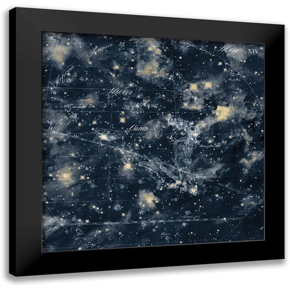 Kimberly, Allen 20x20 Black Modern Framed Museum Art Print Titled - Celestial 3