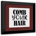 thumbnail image 1 of Kimberly, Allen 20x20 Black Modern Framed Museum Art Print Titled - In the Bath Rules 2, 1 of 5