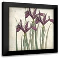 thumbnail image 1 of Kimberly, Allen 20x20 Black Modern Framed Museum Art Print Titled - Shades of Purple 3, 1 of 5