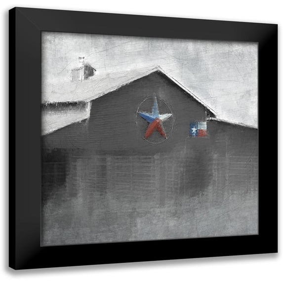 Kimberly, Allen 20x20 Black Modern Framed Museum Art Print Titled - Star Barn