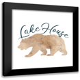 thumbnail image 1 of Kimberly, Allen 20x20 Black Modern Framed Museum Art Print Titled - To the Lake 5, 1 of 5