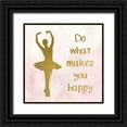 thumbnail image 1 of Kimberly, Allen 20x20 Black Ornate Wood Framed with Double Matting Museum Art Print Titled - Be You 1, 1 of 4
