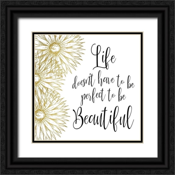 Kimberly, Allen 20x20 Black Ornate Wood Framed with Double Matting Museum Art Print Titled - Beautiful Life