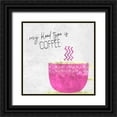 thumbnail image 1 of Kimberly, Allen 20x20 Black Ornate Wood Framed with Double Matting Museum Art Print Titled - Coffee Time 4, 1 of 4