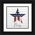 thumbnail image 1 of Kimberly, Allen 20x20 Black Ornate Wood Framed with Double Matting Museum Art Print Titled - God Bless America 2, 1 of 4