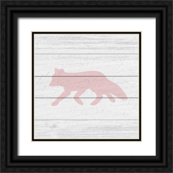 Kimberly, Allen 20x20 Black Ornate Wood Framed with Double Matting Museum Art Print Titled - My Forest 1
