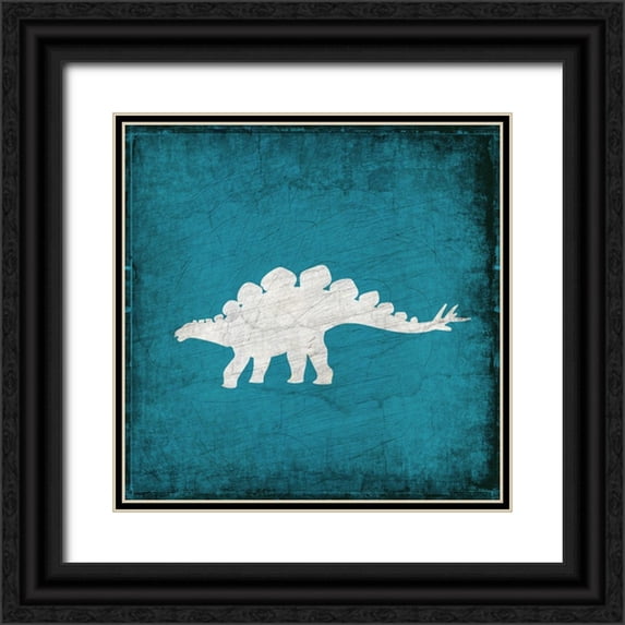 Kimberly, Allen 20x20 Black Ornate Wood Framed with Double Matting Museum Art Print Titled - Rawr Roar 4