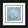 thumbnail image 1 of Kimberly, Allen 20x20 Black Ornate Wood Framed with Double Matting Museum Art Print Titled - Sleep Tight 1 Blue, 1 of 4