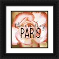 thumbnail image 1 of Kimberly, Allen 20x20 Black Ornate Wood Framed with Double Matting Museum Art Print Titled - There is always Paris 2, 1 of 4