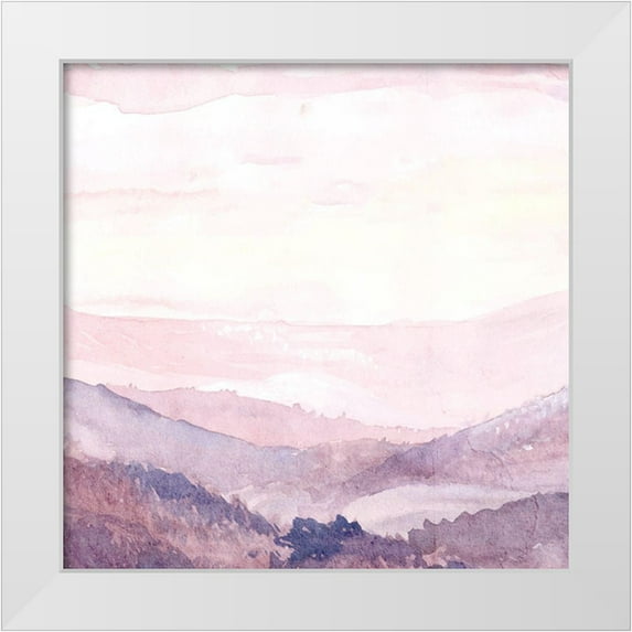 Kimberly, Allen 20x20 White Modern Wood Framed Museum Art Print Titled - End of Day