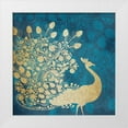 thumbnail image 1 of Kimberly, Allen 20x20 White Modern Wood Framed Museum Art Print Titled - Golden Peacock, 1 of 4