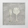 thumbnail image 1 of Kimberly, Allen 20x20 White Modern Wood Framed Museum Art Print Titled - Neutral Wine 3, 1 of 4