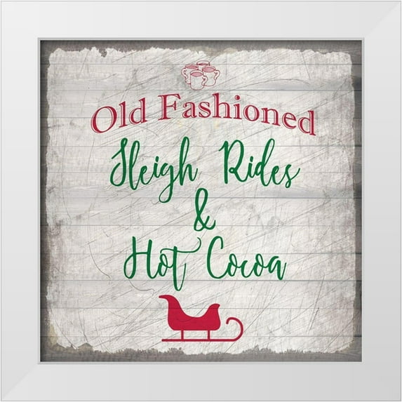 Kimberly, Allen 20x20 White Modern Wood Framed Museum Art Print Titled - Nostalgic Christmas 4