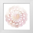 thumbnail image 1 of Kimberly, Allen 20x20 White Modern Wood Framed Museum Art Print Titled - Pink Mandala 1, 1 of 4