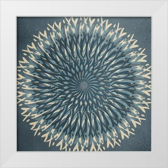 Kimberly, Allen 20x20 White Modern Wood Framed Museum Art Print Titled - Spin