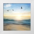 thumbnail image 1 of Kimberly, Allen 20x20 White Modern Wood Framed Museum Art Print Titled - Sunrise Beach, 1 of 4