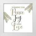 thumbnail image 1 of Kimberly, Allen 20x20 White Modern Wood Framed Museum Art Print Titled - Wishing You Peace, 1 of 4