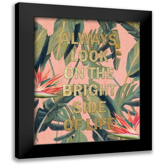 Kimberly, Allen 20x24 Black Modern Framed Museum Art Print Titled - Bright Side 1