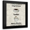 thumbnail image 1 of Kimberly, Allen 20x24 Black Modern Framed Museum Art Print Titled - Coffee Life 1, 1 of 5