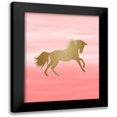 thumbnail image 1 of Kimberly, Allen 20x24 Black Modern Framed Museum Art Print Titled - Ombre Pink 1, 1 of 5