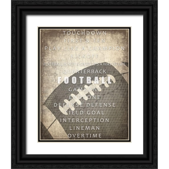 Kimberly, Allen 20x24 Black Ornate Wood Framed with Double Matting Museum Art Print Titled - Sports a Way of Life 3