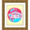 thumbnail image 1 of Kimberly, Allen 20x24 Gold Ornate Wood Framed with Double Matting Museum Art Print Titled - Summer Vibes, 1 of 4