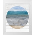 thumbnail image 1 of Kimberly, Allen 20x24 White Modern Wood Framed Museum Art Print Titled - Beach Circle 1, 1 of 4