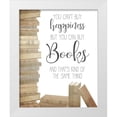 thumbnail image 1 of Kimberly, Allen 20x24 White Modern Wood Framed Museum Art Print Titled - Books, 1 of 4