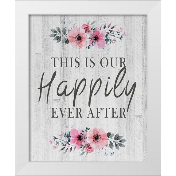 Kimberly, Allen 20x24 White Modern Wood Framed Museum Art Print Titled - This is Our
