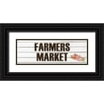 thumbnail image 1 of Kimberly, Allen 24x11 Black Ornate Wood Framed with Double Matting Museum Art Print Titled - Farmers Market 1, 1 of 4