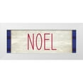 thumbnail image 1 of Kimberly, Allen 24x11 White Modern Wood Framed Museum Art Print Titled - NOEL, 1 of 4