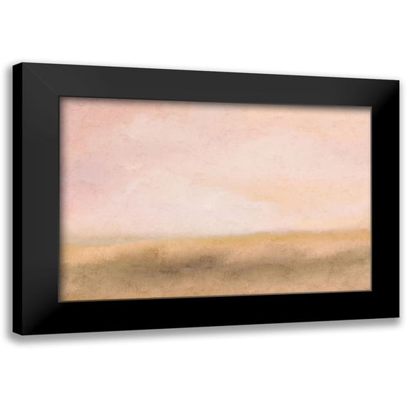 Kimberly, Allen 24x17 Black Modern Framed Museum Art Print Titled - Pink Dusk