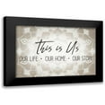 thumbnail image 1 of Kimberly, Allen 24x17 Black Modern Framed Museum Art Print Titled - This is Us Mandala, 1 of 5