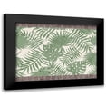 thumbnail image 1 of Kimberly, Allen 24x19 Black Modern Framed Museum Art Print Titled - Jungle Palms, 1 of 5