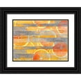 thumbnail image 1 of Kimberly, Allen 24x19 Black Ornate Wood Framed with Double Matting Museum Art Print Titled - Orange Slice, 1 of 4