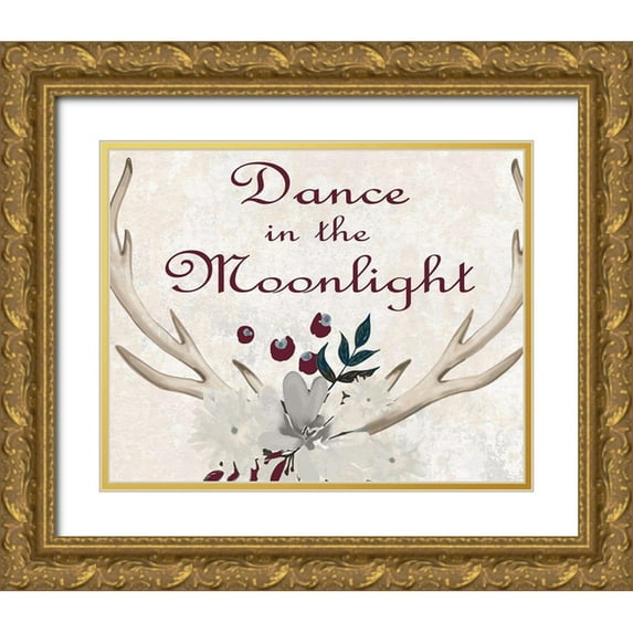 Kimberly, Allen 24x20 Gold Ornate Wood Framed with Double Matting Museum Art Print Titled - Dance
