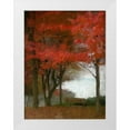 thumbnail image 1 of Kimberly, Allen 25x32 White Modern Wood Framed Museum Art Print Titled - Maple Tree Walk, 1 of 4