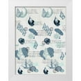thumbnail image 1 of Kimberly, Allen 25x32 White Modern Wood Framed Museum Art Print Titled - Sea Blues, 1 of 4