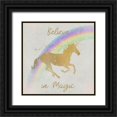 thumbnail image 1 of Kimberly, Allen 26x26 Black Ornate Wood Framed with Double Matting Museum Art Print Titled - Always Believe 1, 1 of 4