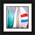 thumbnail image 1 of Kimberly, Allen 26x26 Black Ornate Wood Framed with Double Matting Museum Art Print Titled - Colorful Sail, 1 of 4