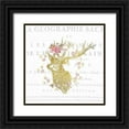 thumbnail image 1 of Kimberly, Allen 26x26 Black Ornate Wood Framed with Double Matting Museum Art Print Titled - Free Spirit B, 1 of 4