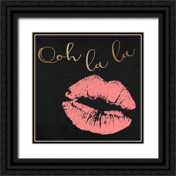 Kimberly, Allen 26x26 Black Ornate Wood Framed with Double Matting Museum Art Print Titled - Glamour Time 4