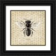 thumbnail image 1 of Kimberly, Allen 26x26 Black Ornate Wood Framed with Double Matting Museum Art Print Titled - Honeycomb No 24, 1 of 4