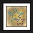 thumbnail image 1 of Kimberly, Allen 26x26 Black Ornate Wood Framed with Double Matting Museum Art Print Titled - In the Stars 2, 1 of 4