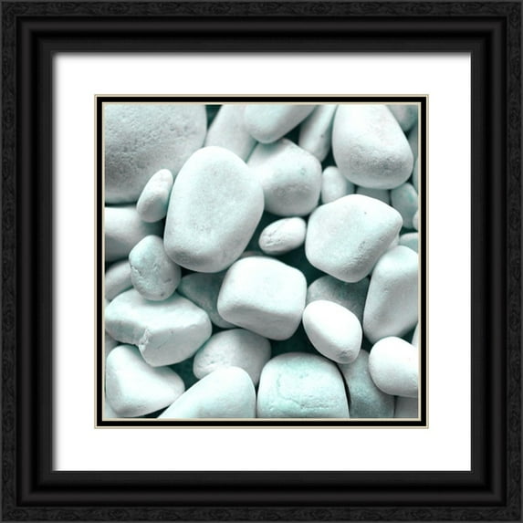 Kimberly, Allen 26x26 Black Ornate Wood Framed with Double Matting Museum Art Print Titled - Inhale Exhale 1