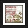 thumbnail image 1 of Kimberly, Allen 26x26 Black Ornate Wood Framed with Double Matting Museum Art Print Titled - Paris Script Series 8, 1 of 4