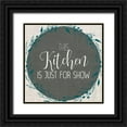 thumbnail image 1 of Kimberly, Allen 26x26 Black Ornate Wood Framed with Double Matting Museum Art Print Titled - This Kitchen, 1 of 4