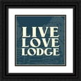 thumbnail image 1 of Kimberly, Allen 26x26 Black Ornate Wood Framed with Double Matting Museum Art Print Titled - Welcome to The Woods 4, 1 of 4